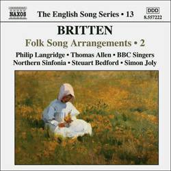 CD Benjamin Britten - Folk Song Arrangements, Vol. 2