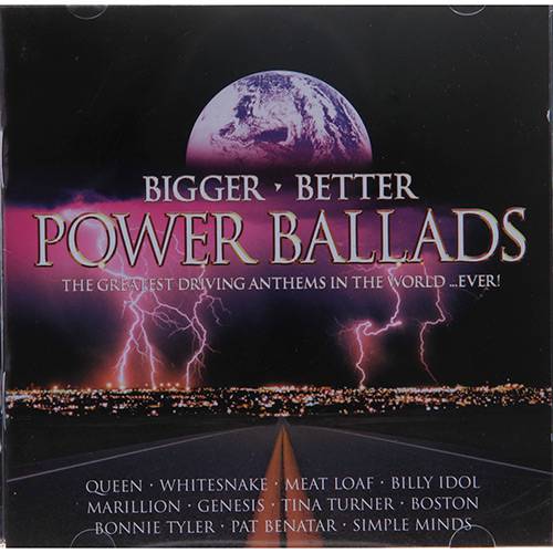 CD Bigger Better - Power Ballads (Duplo)