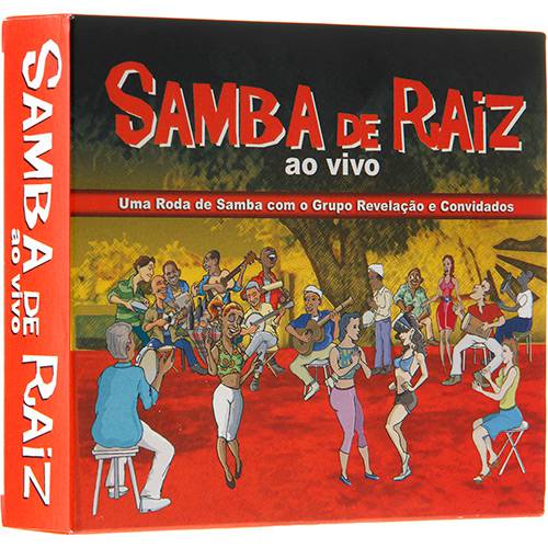 CD - Box Samba de Raiz ao Vivo - uma Roda de Samba com o Grupo Revelação e Convidados (3 CDs)