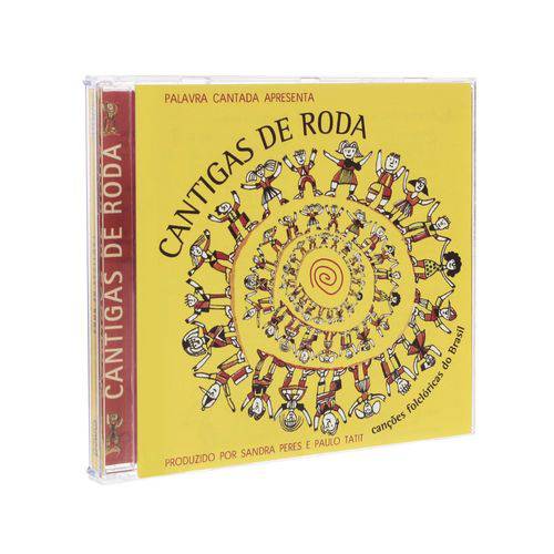 CD - Cantigas de Roda Canções Folclóricas - Palavra Cantada