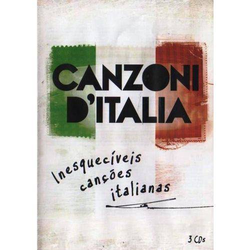 Cd Canzoni D´italia - 3 Cds _ Inesquecíveis Canções Italianas