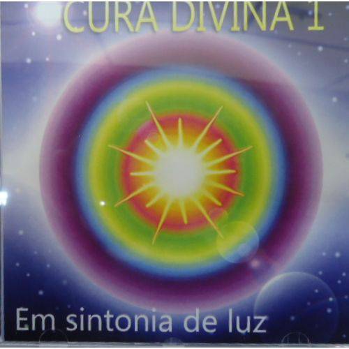 Cd Cura Divina 1 - em Sintonia de Luz