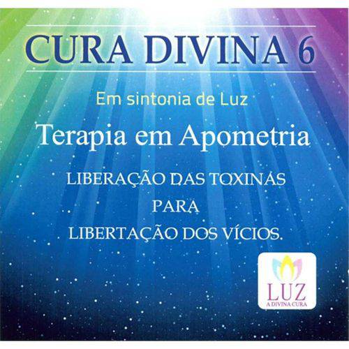 Cd Cura Divina 6 - em Sintonia de Luz