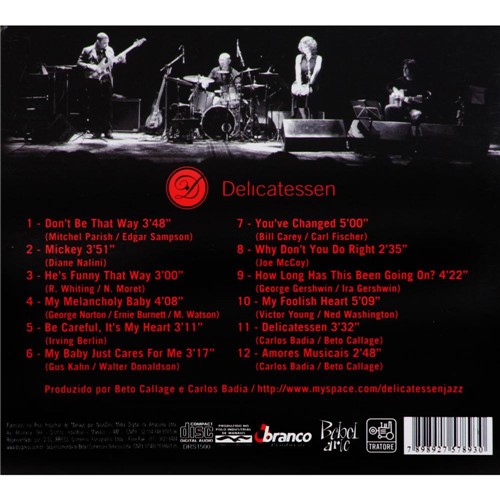 CD Delicatessen - My Baby Just Cares For me