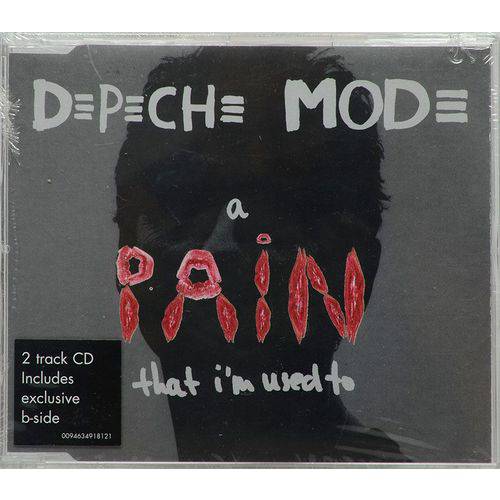 Cd Depeche Mode - a Pain That I'm Used To - Parte 1 - Lacrado - Importado
