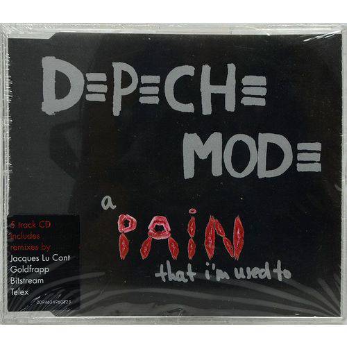 Cd Depeche Mode - a Pain That I'm Used To Pt2 - Lacrado - Importado