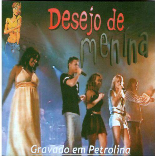 Cd Desejo de Menina ao Vivo em Petrolina Cd do DVD Original