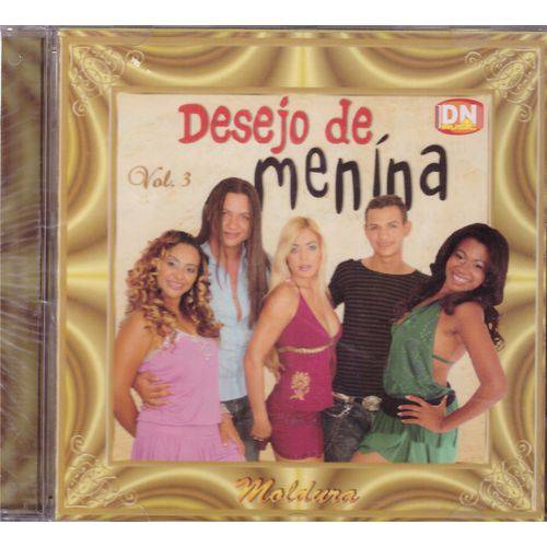 Cd Desejo de Menina Moldura Vol.3 Original