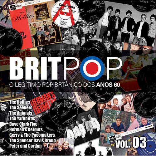 CD Diversos - BRITPOP - Anos 60 - Volume 3
