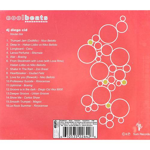 CD Dj Diego Cid - Cool Beats