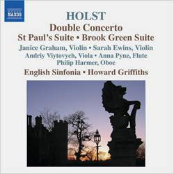 CD Double Concerto, St Paul's Suite, Brook Green Suite (Importado)
