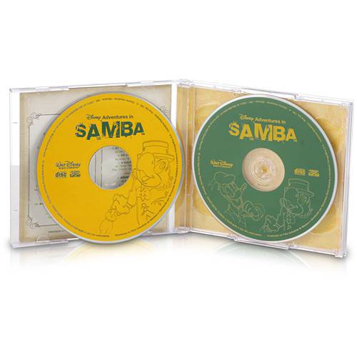 CD + DVD Disney Adventures In Samba