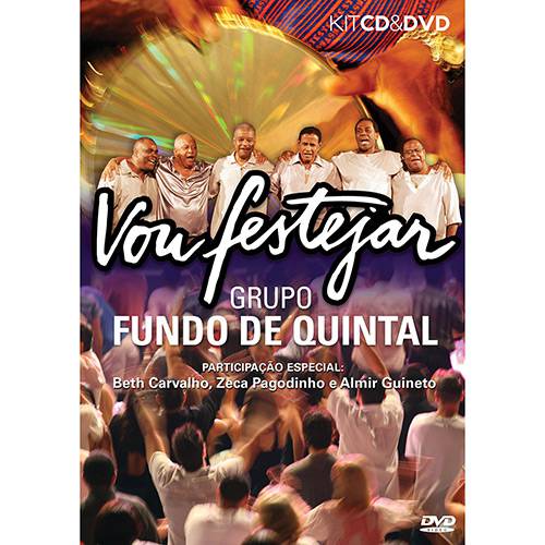 CD+DVD - Fundo de Quintal - Vou Festejar