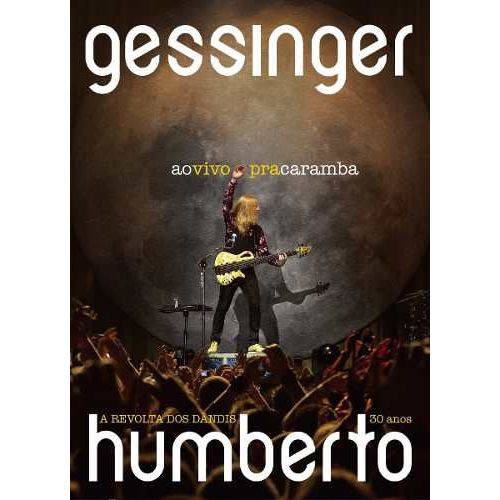 Cd + DVD Humberto Gessinger ao Vivo Pra Caramba 30 Anos