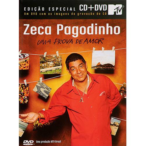 CD + DVD Zeca Pagodinho - uma Prova de Amor