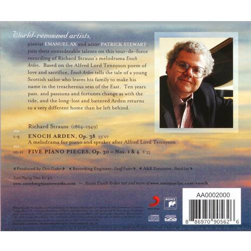 CD Emanuel Ax / Patrick Stewart - Richard Strauss: Enoch Arden