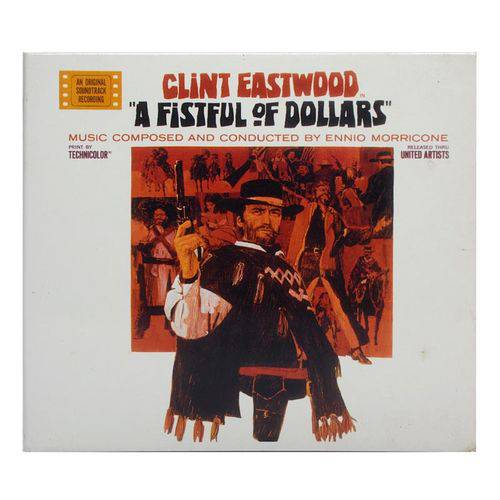 Cd Ennio Morricone - a Fistful Of Dollars - Original Soundtrack - Importado Digipack - Lacrado