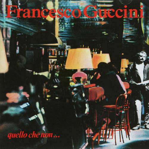 CD Francesco Guccini - Quello que Non (Importado)