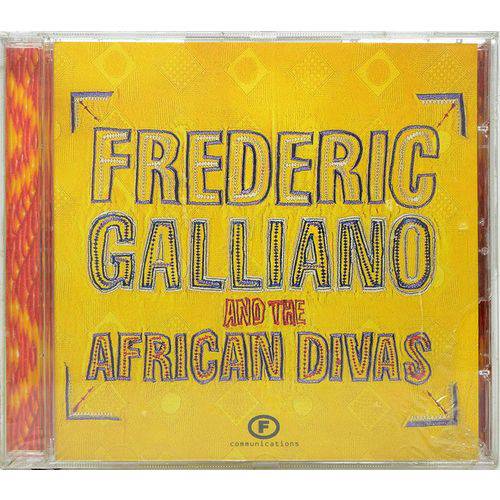 Cd Frederic Galliano And The African Divas - Lacrado - Importado