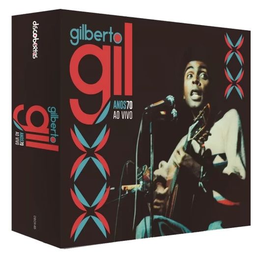 Cd Gilberto Gil - Anos 70 ao Vivo (6 Cds)