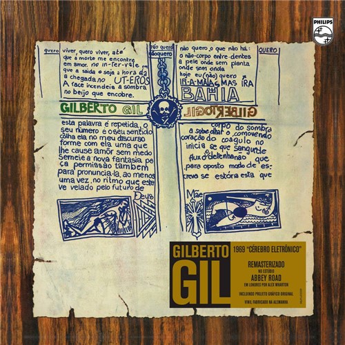 CD Gilberto Gil - Cérebro Eletrônico