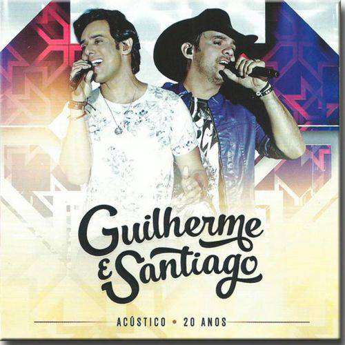 Cd Guilherme e Santiago - Acústico 20 Anos (cd Duplo)