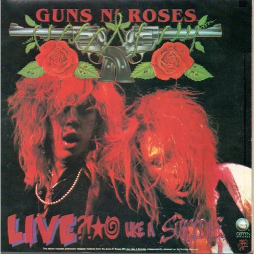 CD Guns N'Roses - Gnr Lies - 1988