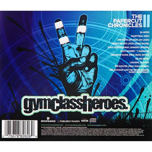 CD Gym Class Heroes - The Papercut Chronicles II