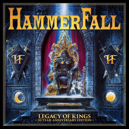 CD Hammerfall - Legacy Of Kings 20 Year Anniversary Edition (2 CDs + DVD)