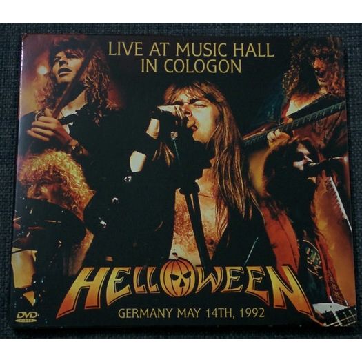 CD Helloween - Live At Music Hall In Cologon Germany, May 14th, 1992 (CD + DVD) - Embalagem Digifile