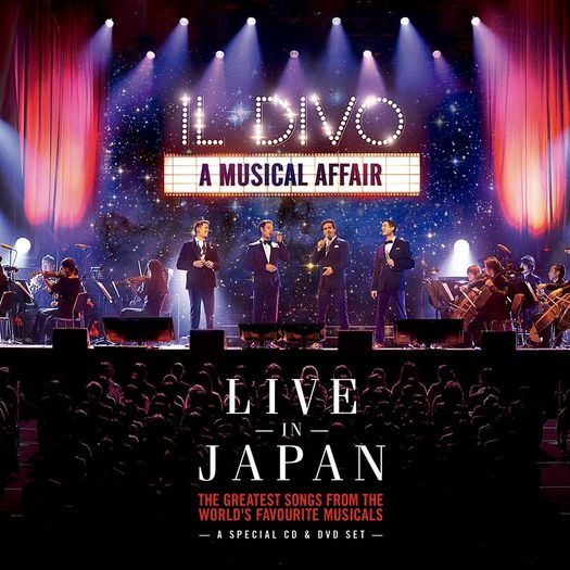 CD Il Divo - a Musical Affair: Live In Japan (CD + DVD)