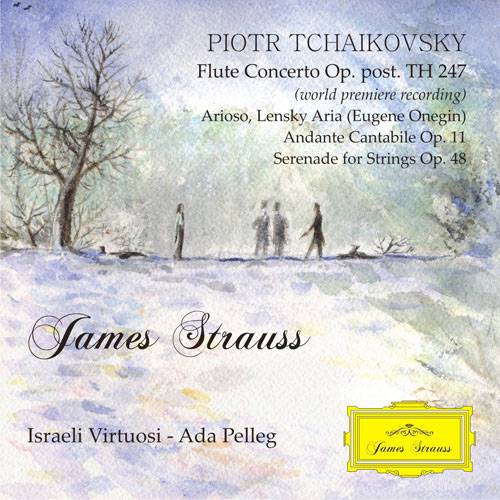 CD James Strauss - Flute -Concerto para Flauta de Tchaikovsky