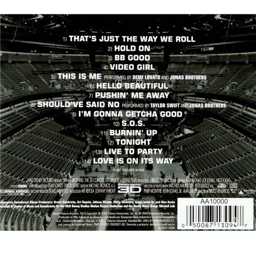 CD Jonas Brothers - Music From The 3D Concert
