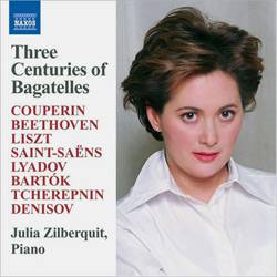 CD Julia Zilberquit - Three Centuries Of Bagatelles (Importado)