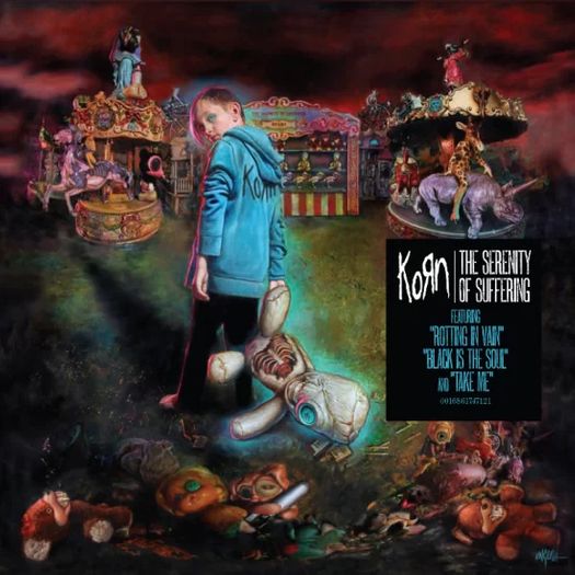 CD Korn - The Serenity Of Suffering - Embalagem Acrílico