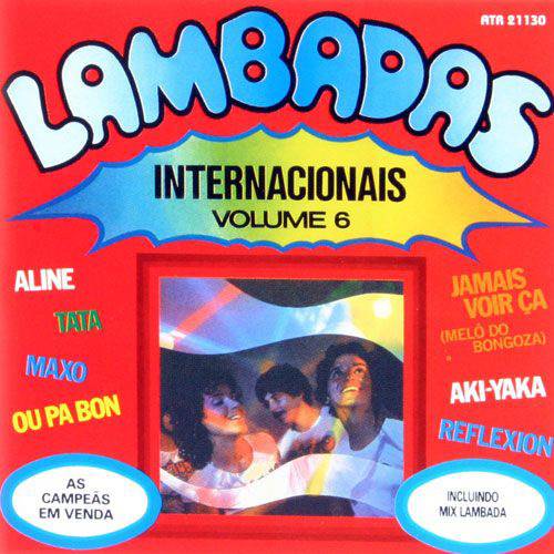 CD Lambadas Internacionais - Vol.6
