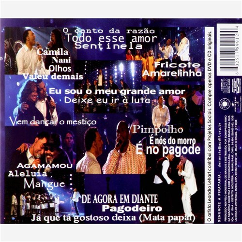 CD Leandro Lehart - Samba Pop Brasil Mestiço