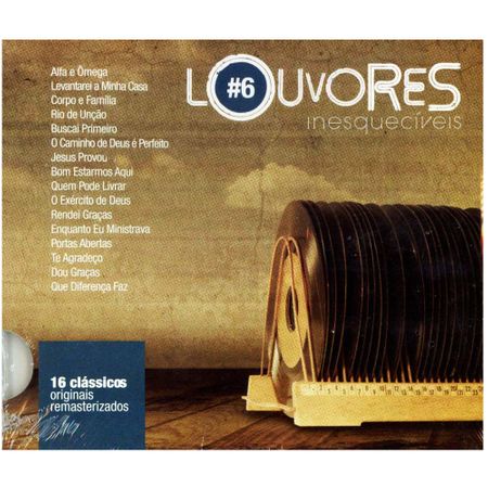 CD Louvores Inesquecíveis Volume 6
