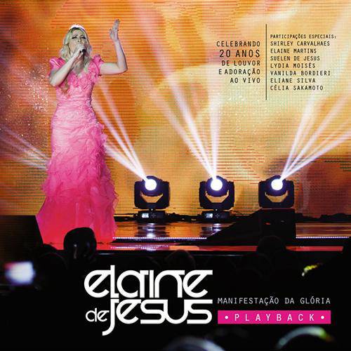 Cd Manifestação da Glória - Playback - Elaine de Jesus