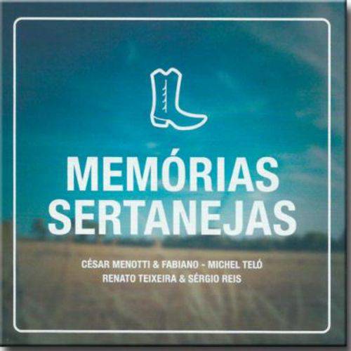 Cd Memórias Sertanejas - Diversos Nacionais