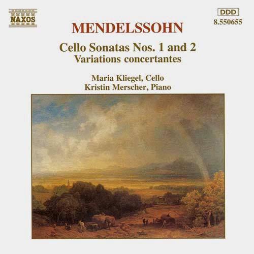 CD Mendelssohn - Cello Sonatas Variations