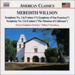 CD Meredith Willson - Symphonies Nos. 1 And 2 (Importado)