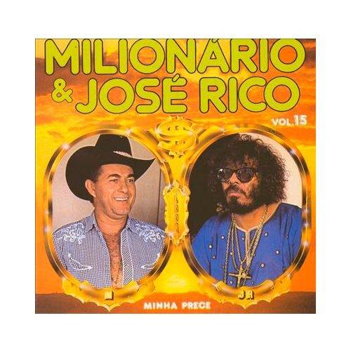 Cd Milionário José Rico -Vol.15 Minha Prece Ec
