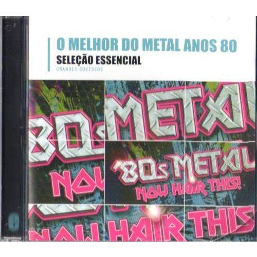 Cd o Melhor do Metal Anos 80 - Seleção Essencial - Grandes S