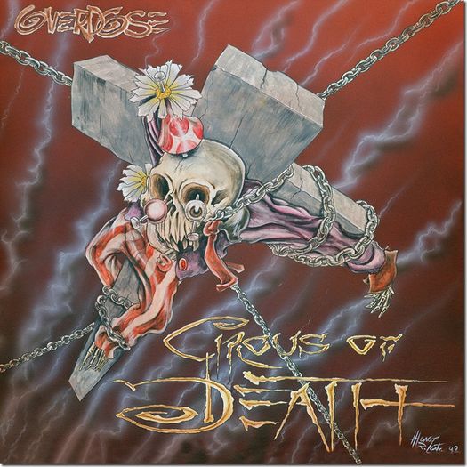 CD Overdose - Circus Of Death (CD + DVD) - Embalagem Digipak