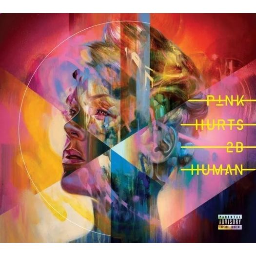 CD Pink - Hurts 2b Human - Embalagem Digipak