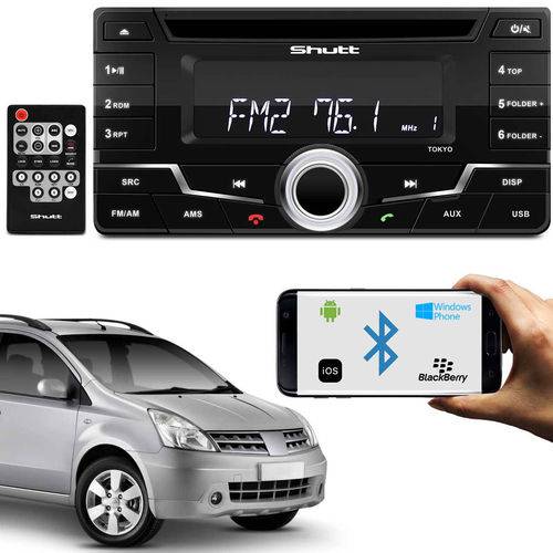Cd Player Shutt Tokyo Nissan Grand Livina 09 a 14 2 Din MP3 Bluetooth USB Aux Fm Am Similar Kenwood
