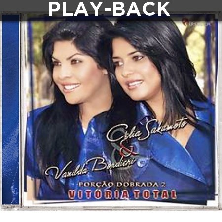 CD Porção Dobrada 2 Célia Sakamoto e Vanilda Bordieri (Play-Back)