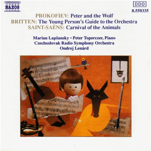 CD Prokofiev Britten - Peter And The Wolf