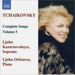 CD Pyotr Il'yich Tchaikovsky - Songs (Complete), Vol. 5 (Importado)